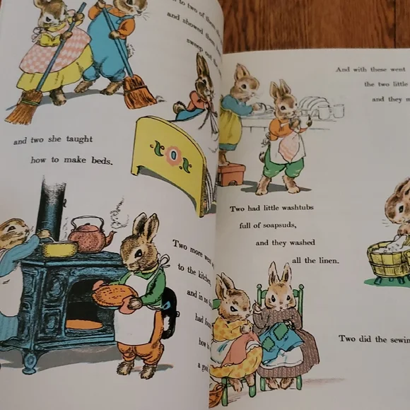 1967, The Country Bunny and the Little Gold Shoes by Du Bose Heyward - Picture 7 of 8